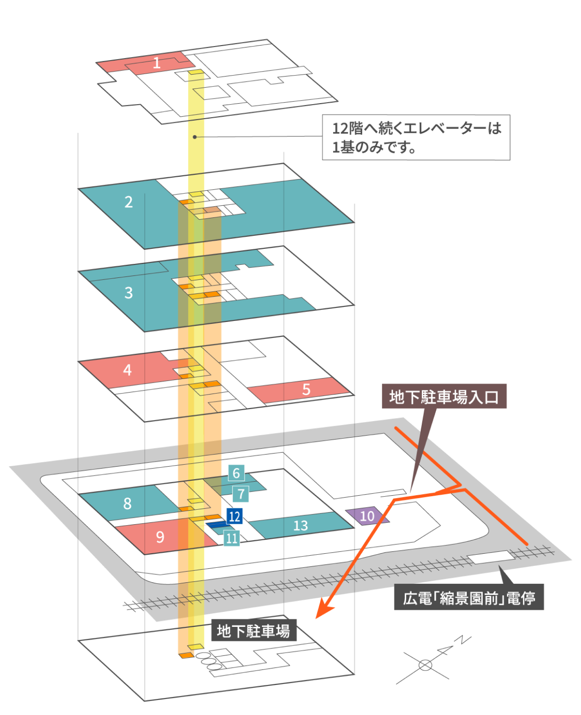 フロアマップ